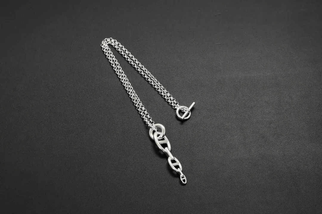 Chaine d'Ancre Triple Link Pendant Necklace D72516789 — view 7