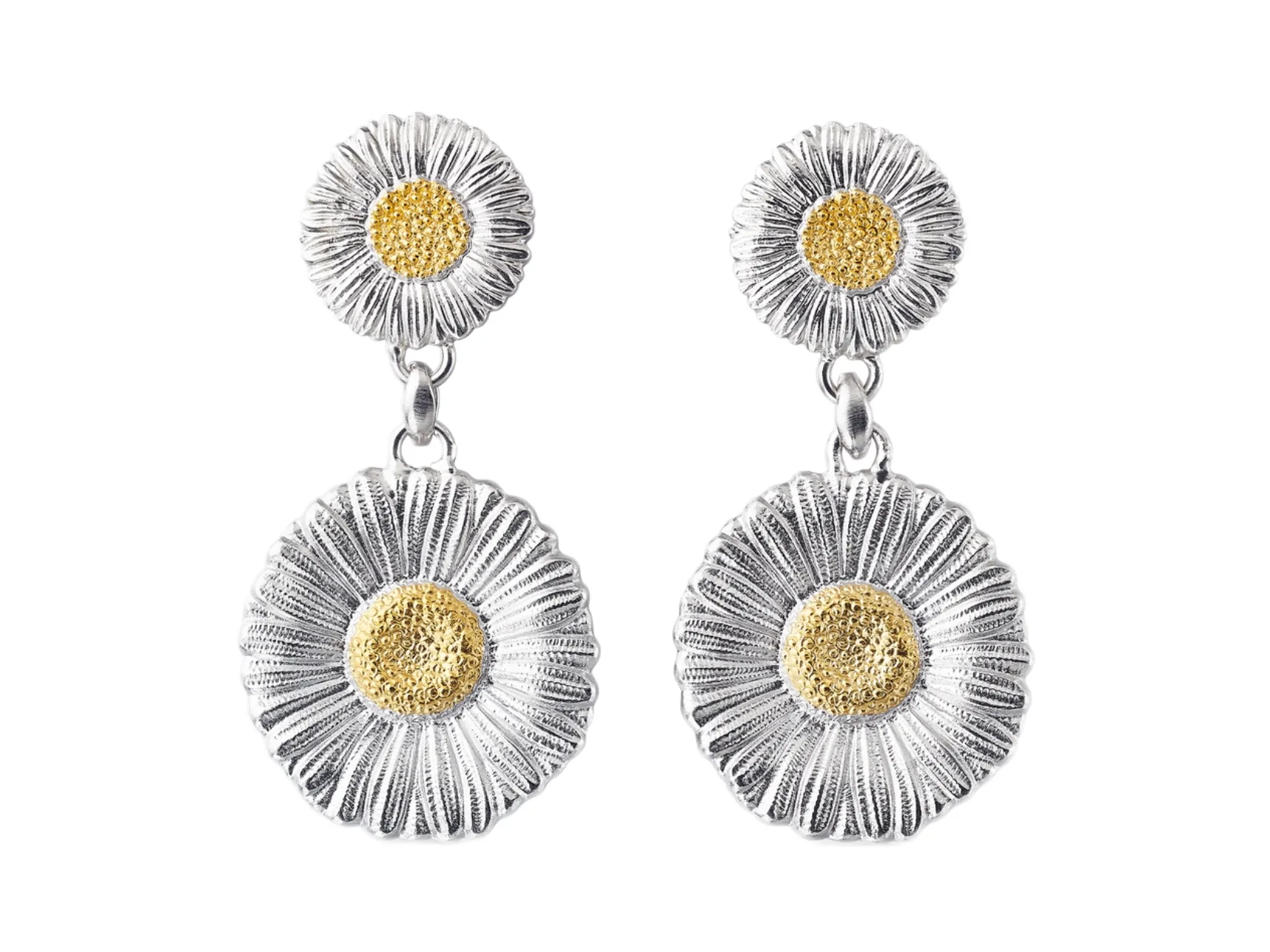 Blossoms Daisy Drop Earrings (Sterling Silver) D131516823