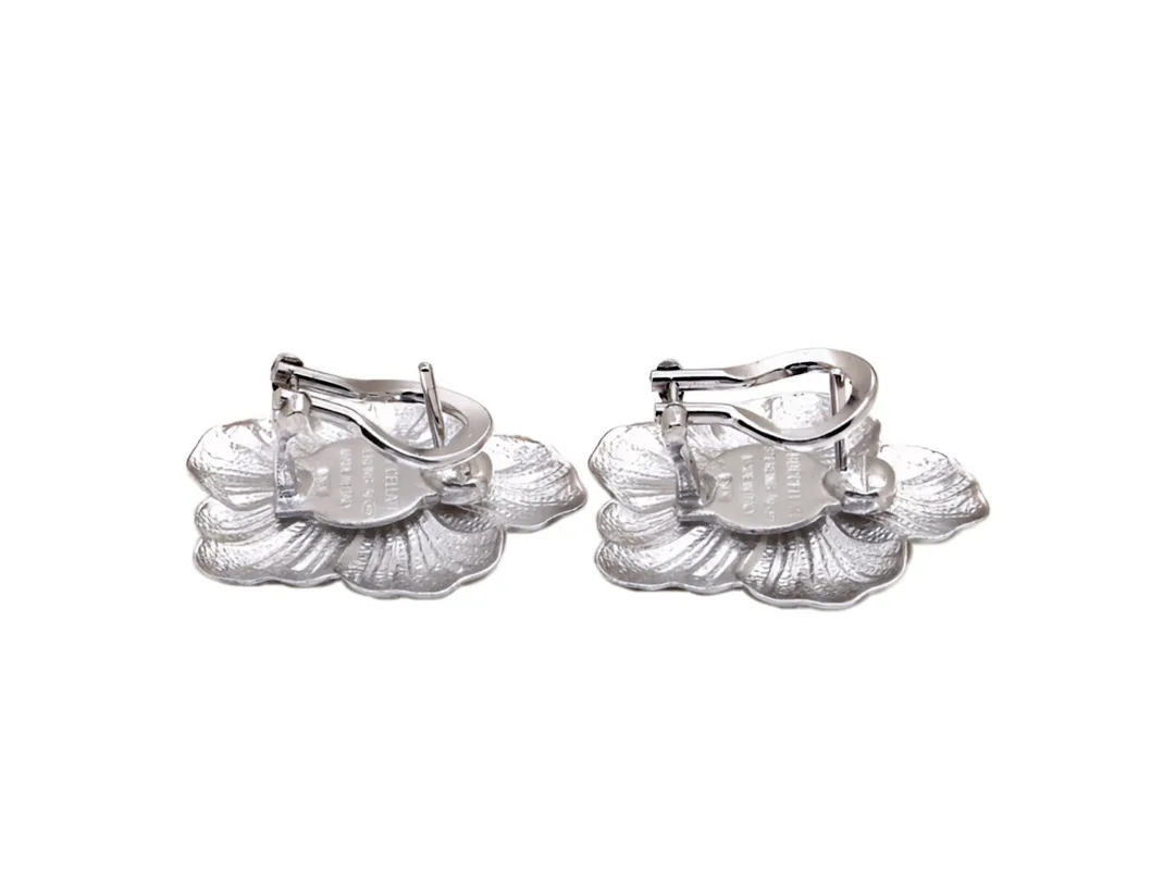 Blossom Sterling Silver Stud Earrings D54516844 — view 3