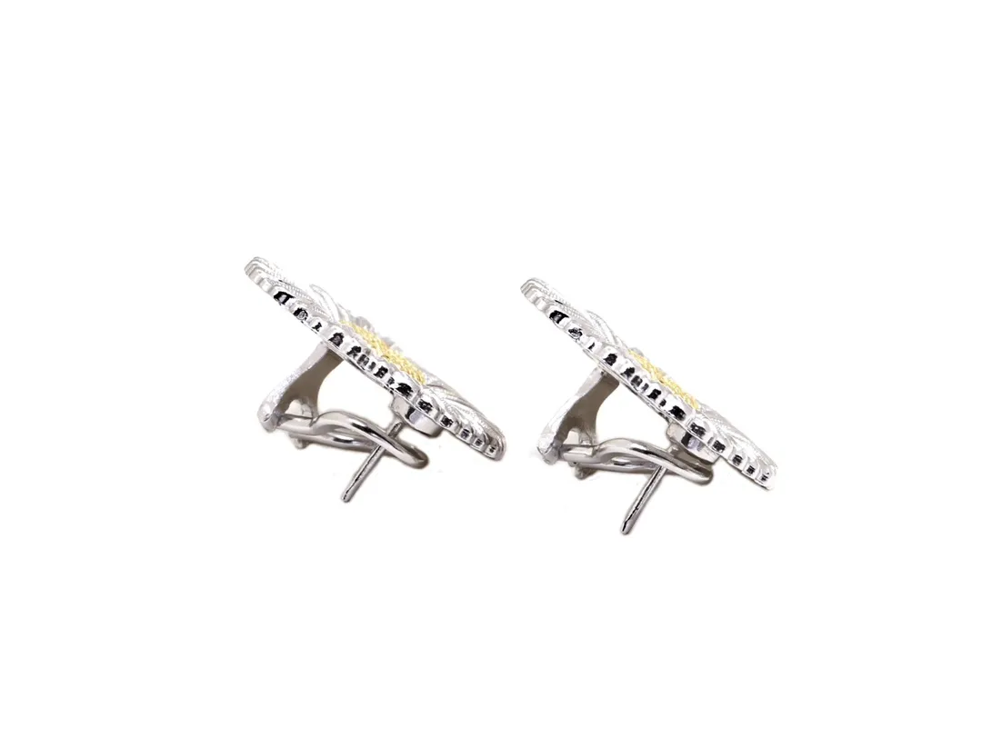 Daisy Stud Earrings in Sterling Silver D54516851 — view 2