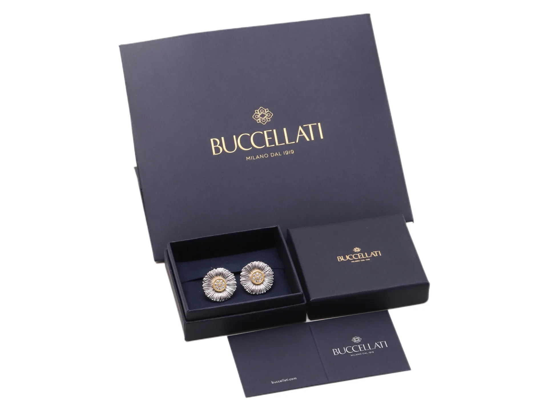 Blossom Daisy Stud Earrings (Sterling Silver) D69016850 — view 2