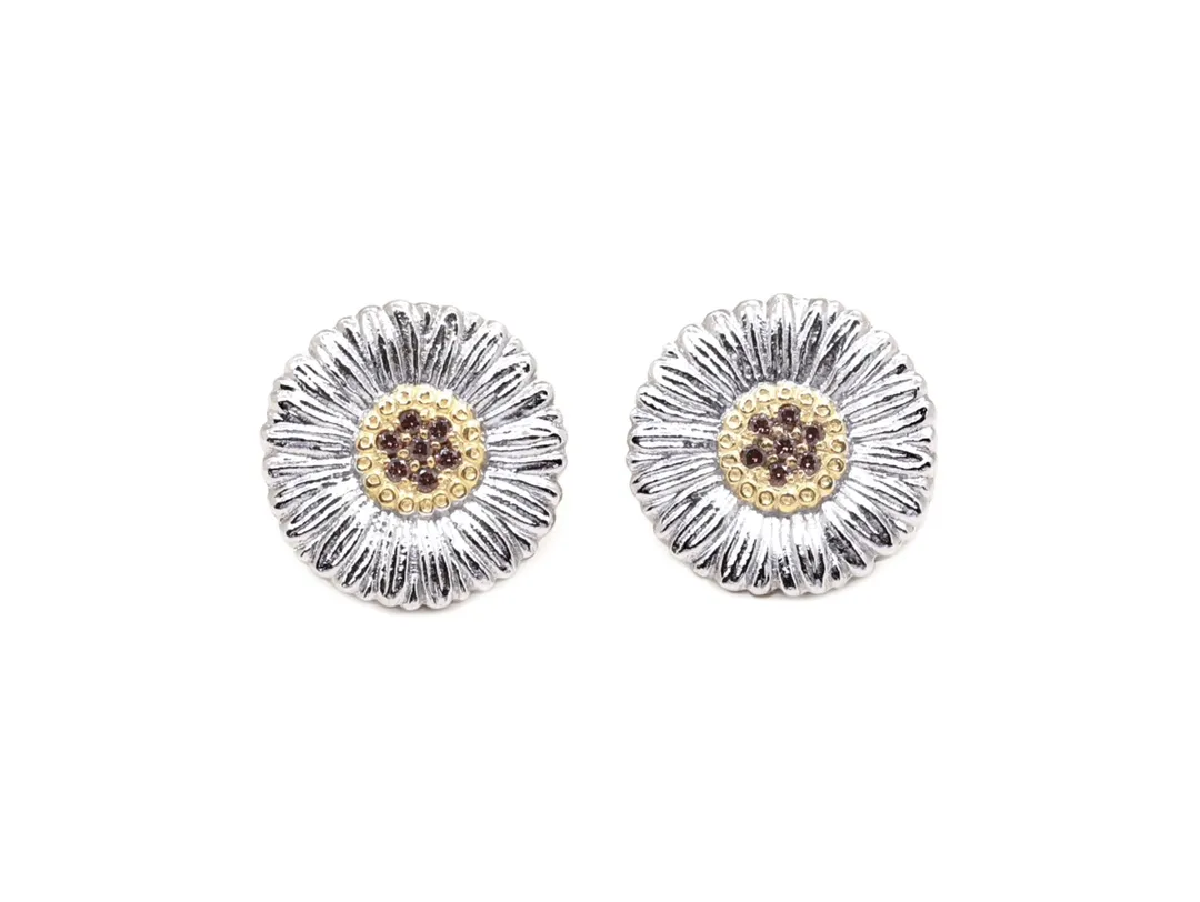 Buccellati Daisy Stud Earrings (Sterling Silver) D50016840