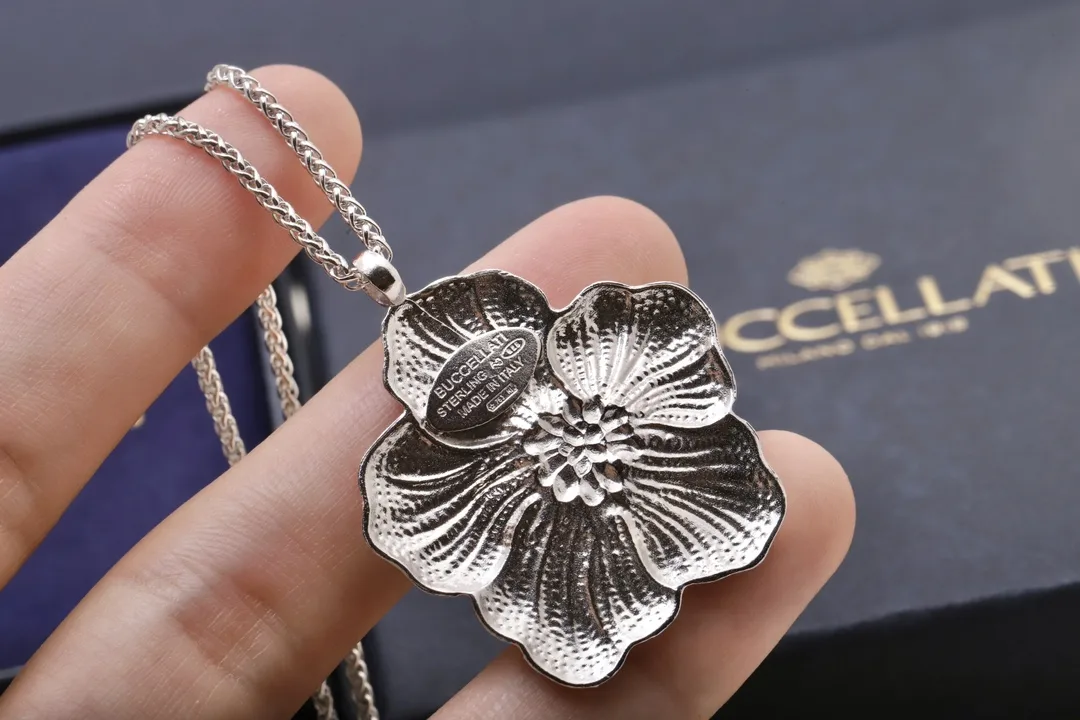 Blossom Pendant Necklace in Sterling Silver D78516819 — view 7