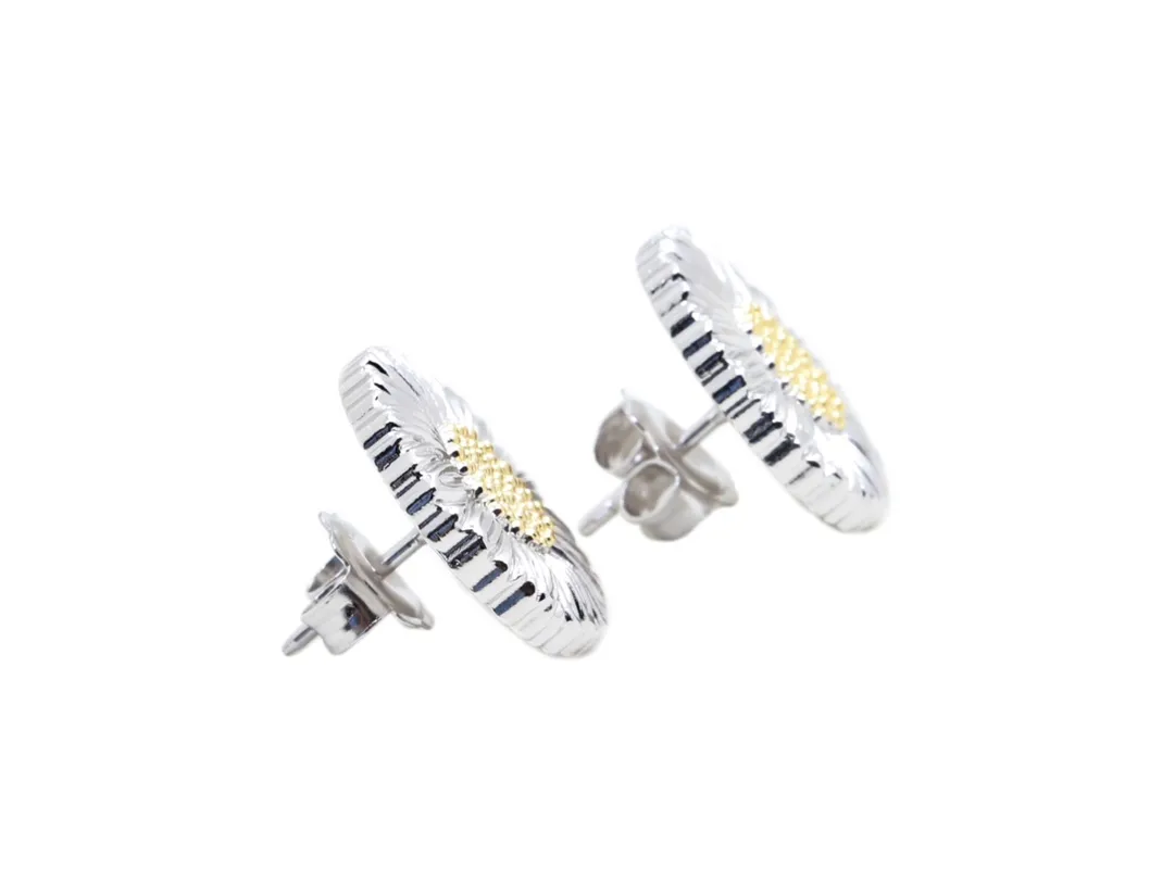 Buccellati Daisy Stud Earrings (Sterling Silver) D50016839 — view 2