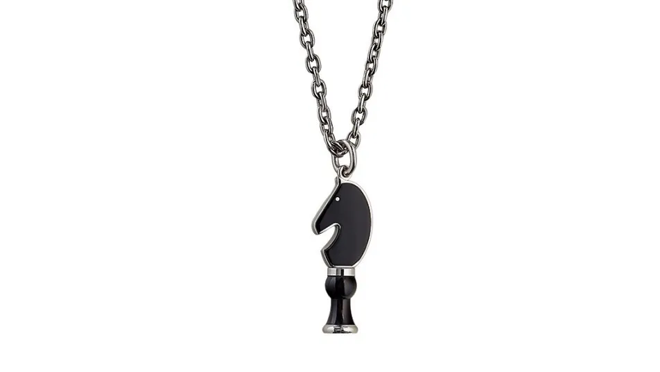 Cavalier Chess Knight Pendant Necklace D19517600