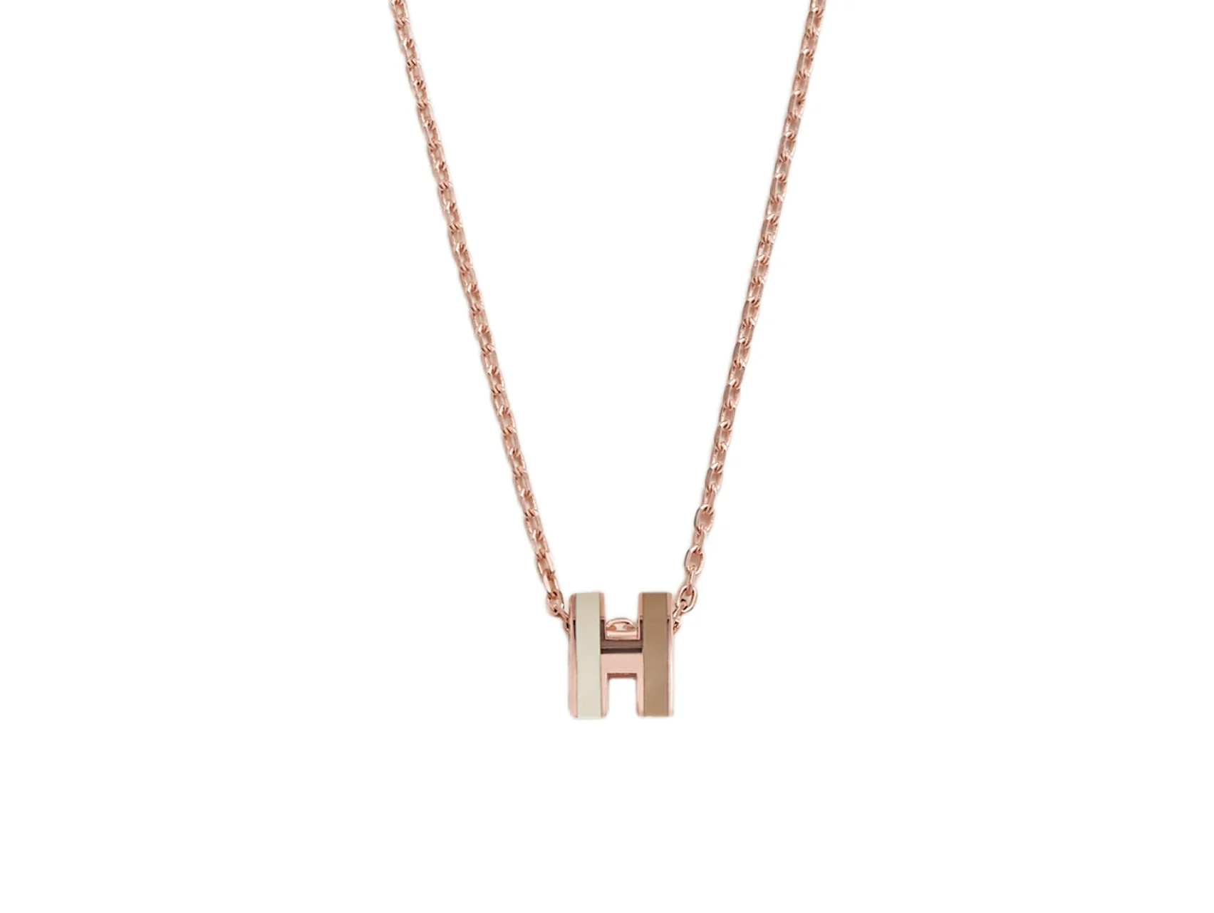 Mini Pop H Pendant Necklace D23516791