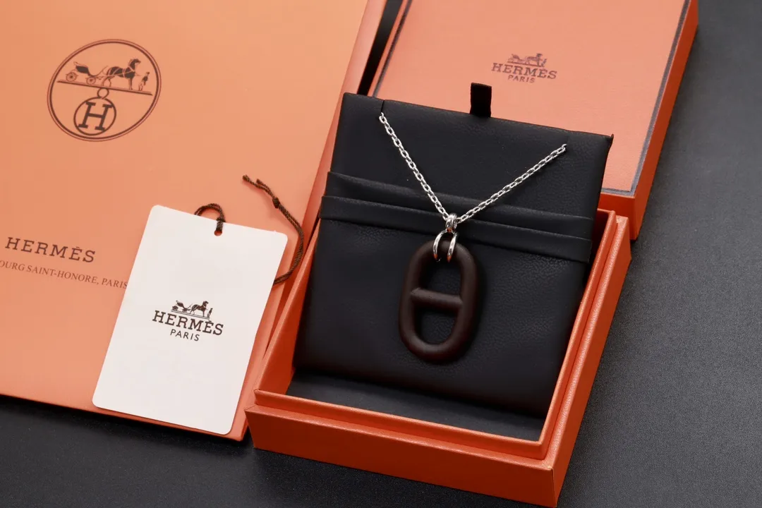 O'Maillon Pendant Necklace in Palladium-Plated Metal D15517713 — view 2