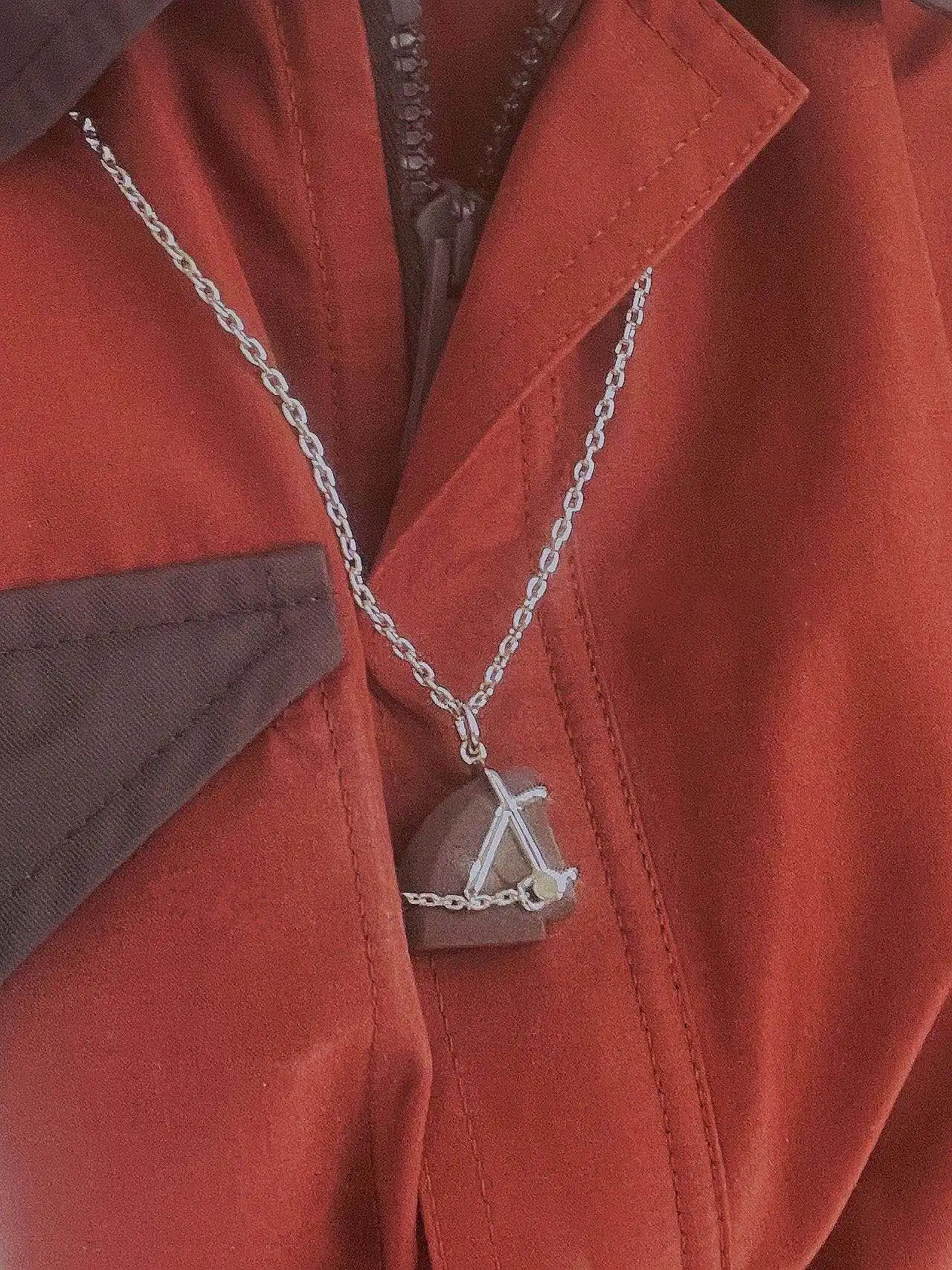 Panache Horse Head Pendant Necklace D16017711 — view 9
