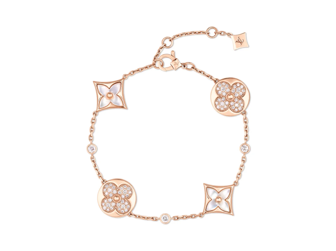 Color Blossom BB Multi-Motif Bracelet D24017401