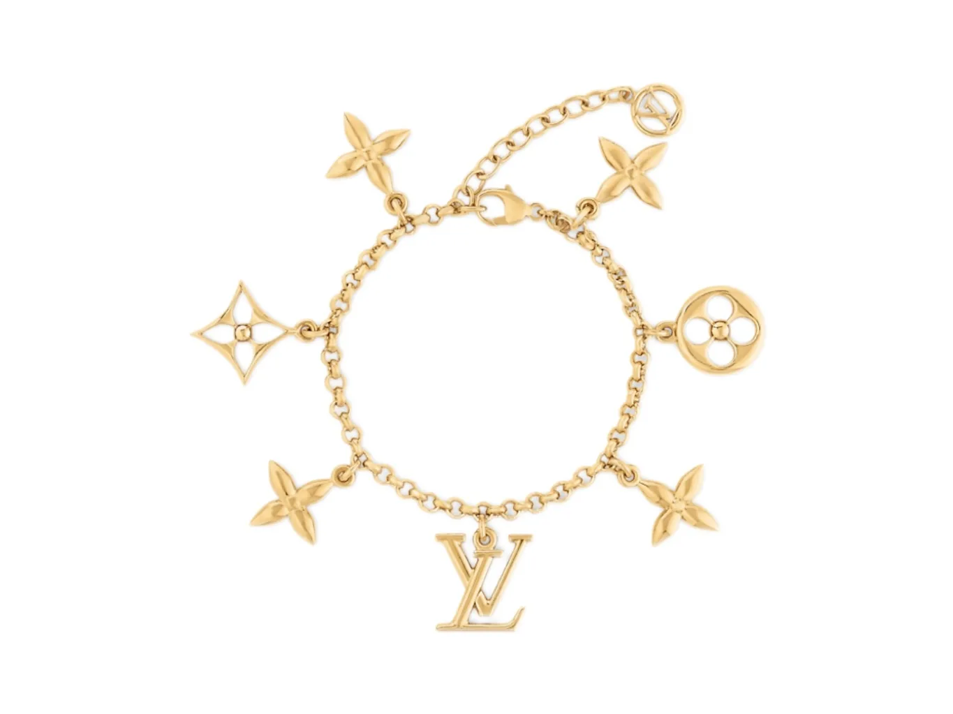 Monogram Flower Charm Bracelet D15017630