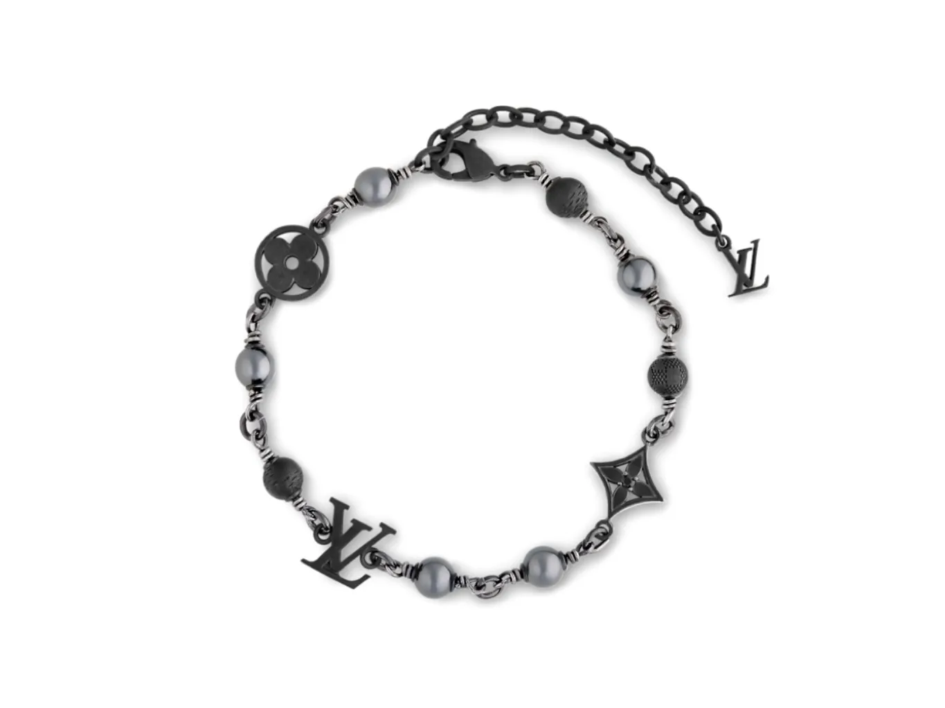 LV Pearls Monogram Charm Bracelet D10517649