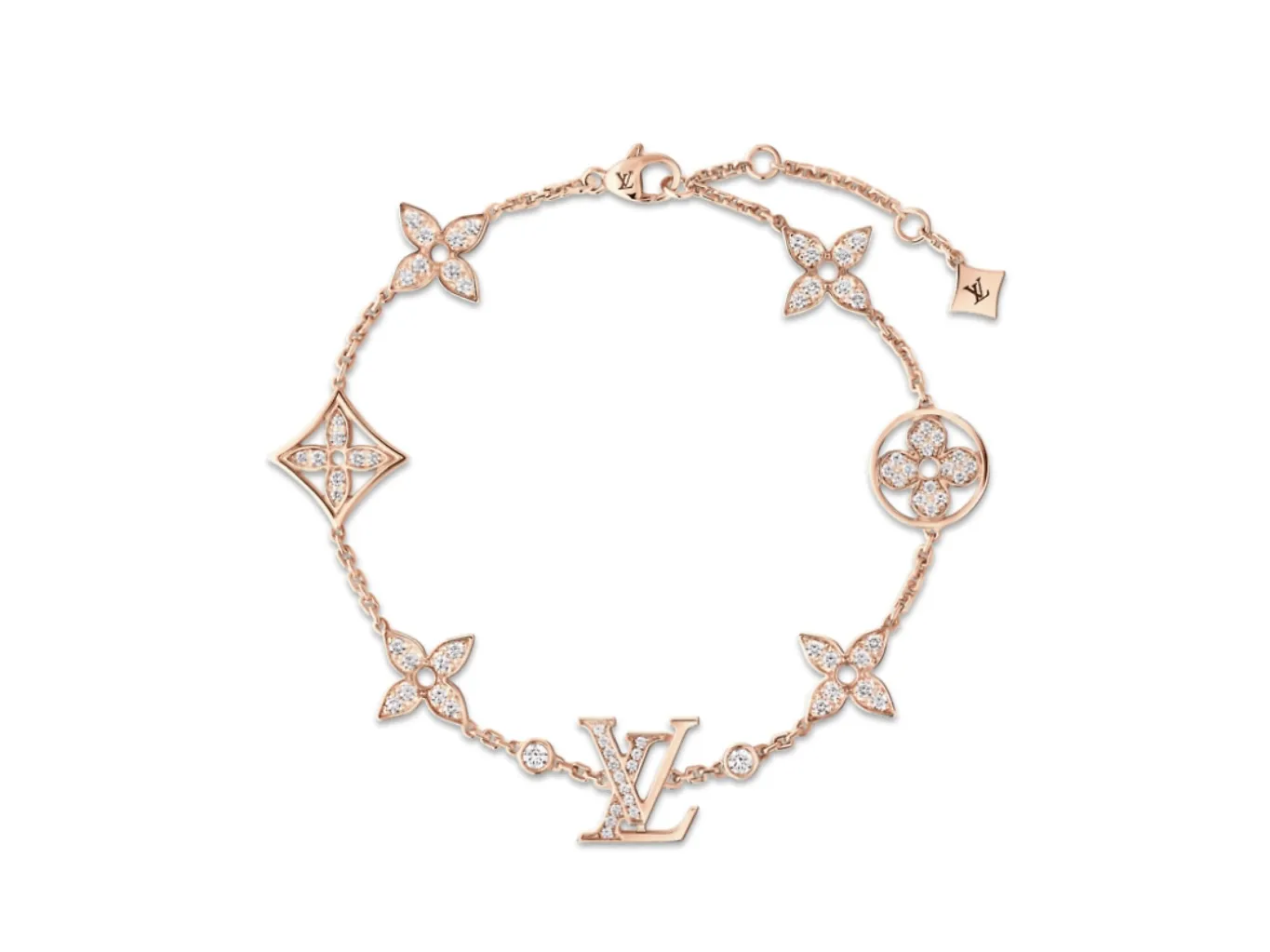 Idylle Blossom Monogram Flower Bracelet D29517378
