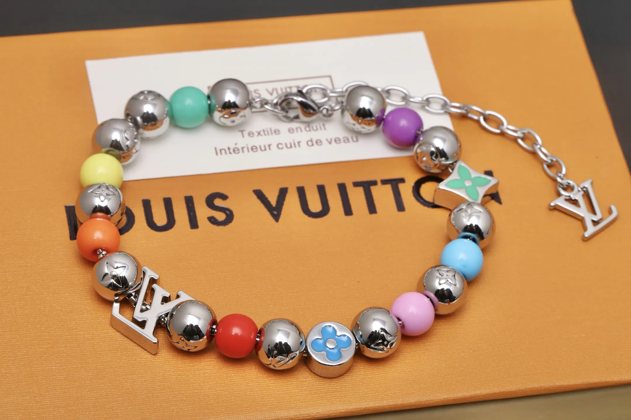 LV Candy Beaded Charm Bracelet D10517443 — view 3