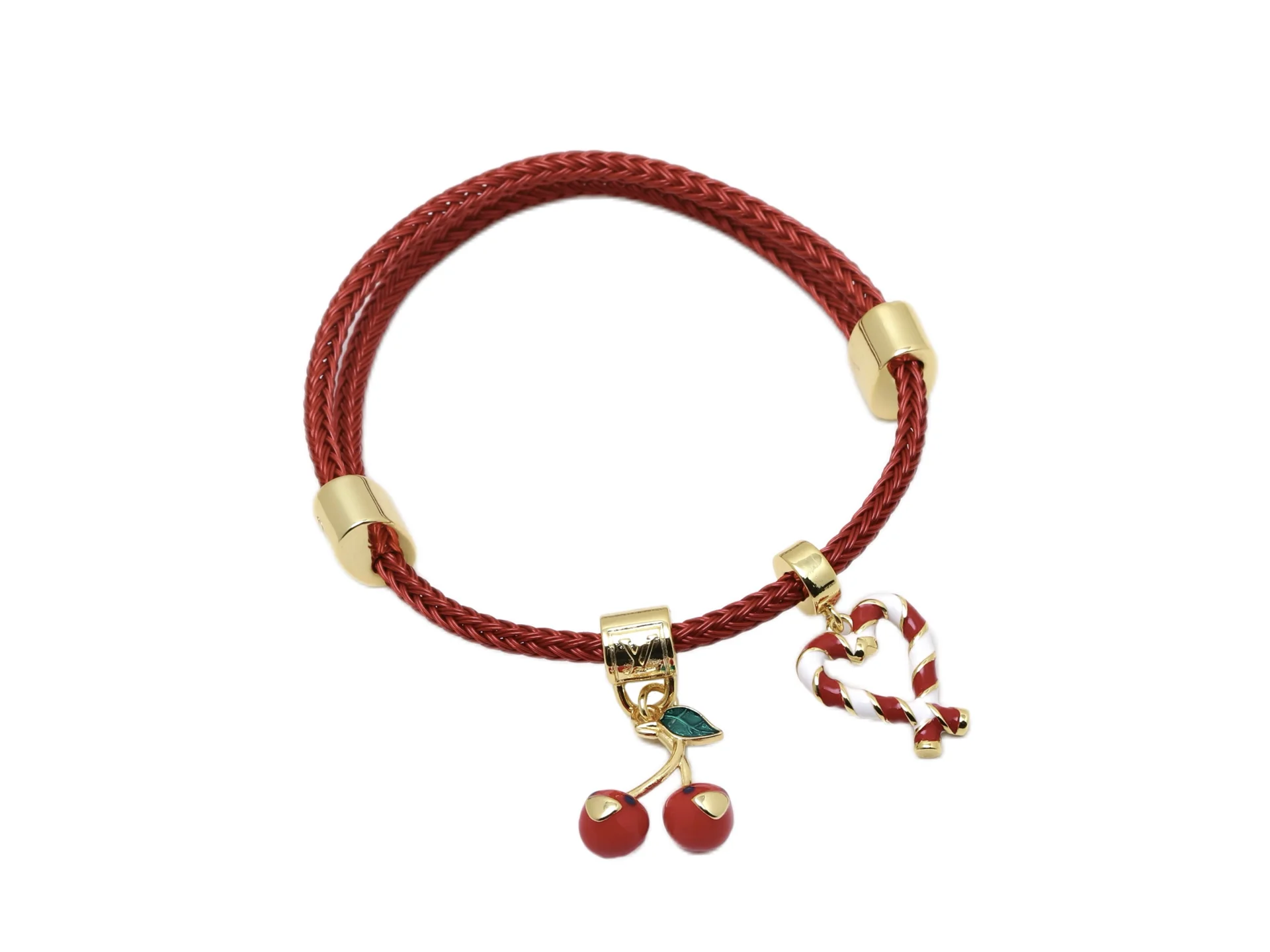 Louis Vuitton x Takashi Murakami Cerise Charm Bracelet D13517476
