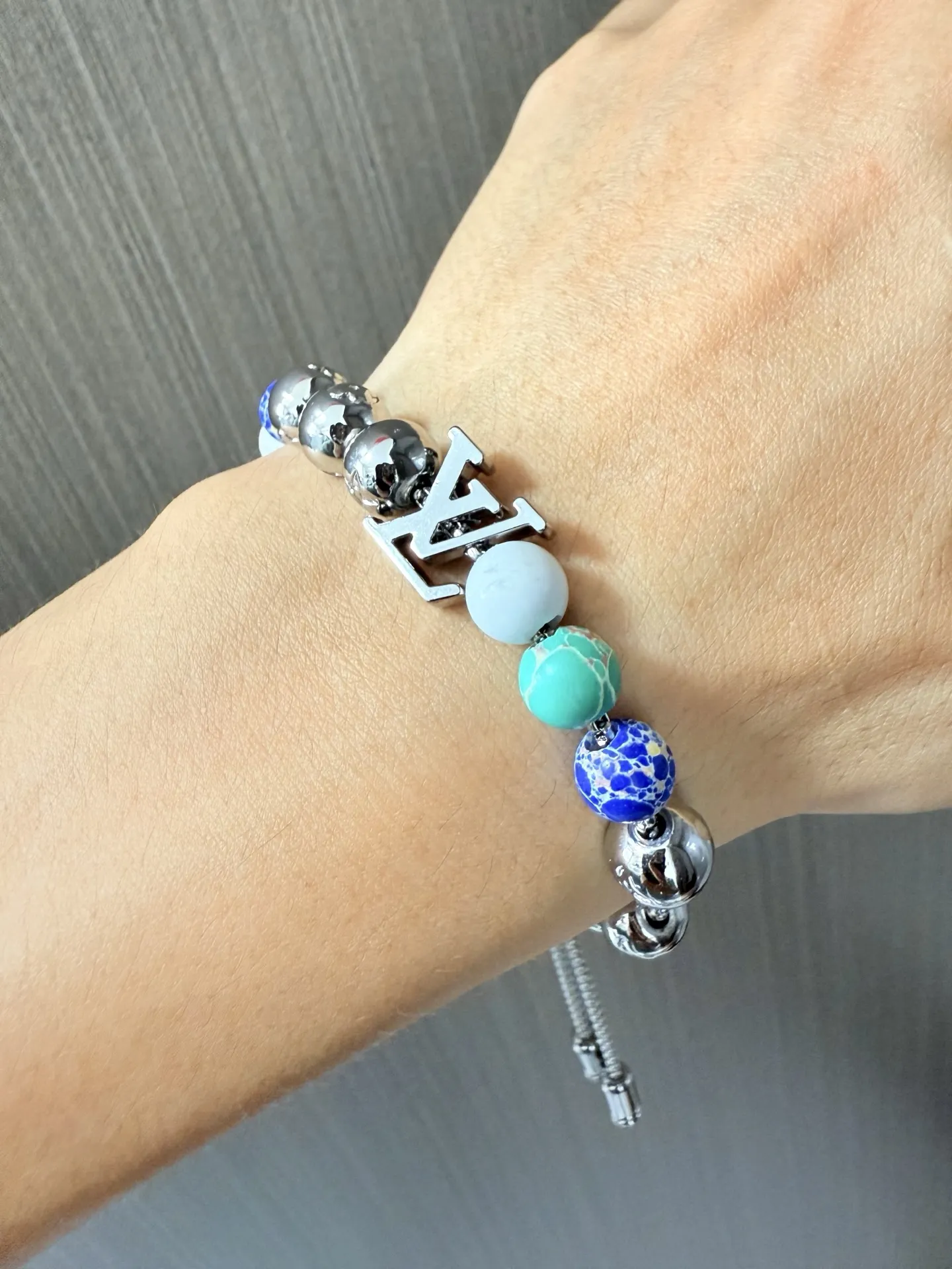 Recycled Monogram Beads Bracelet D10517477 — view 7
