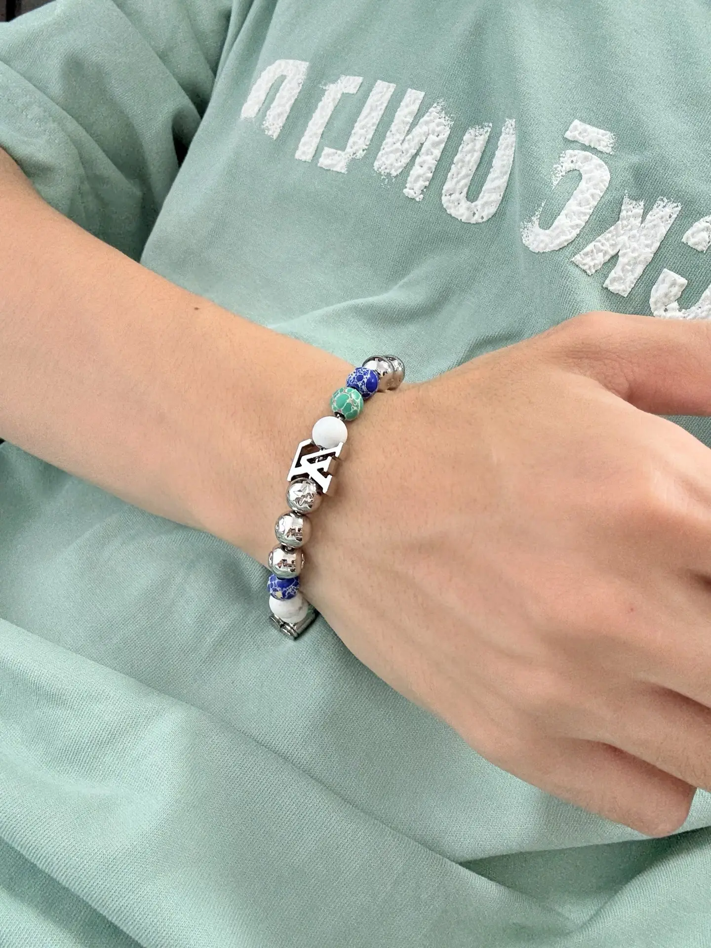 Recycled Monogram Beads Bracelet D10517477 — view 8