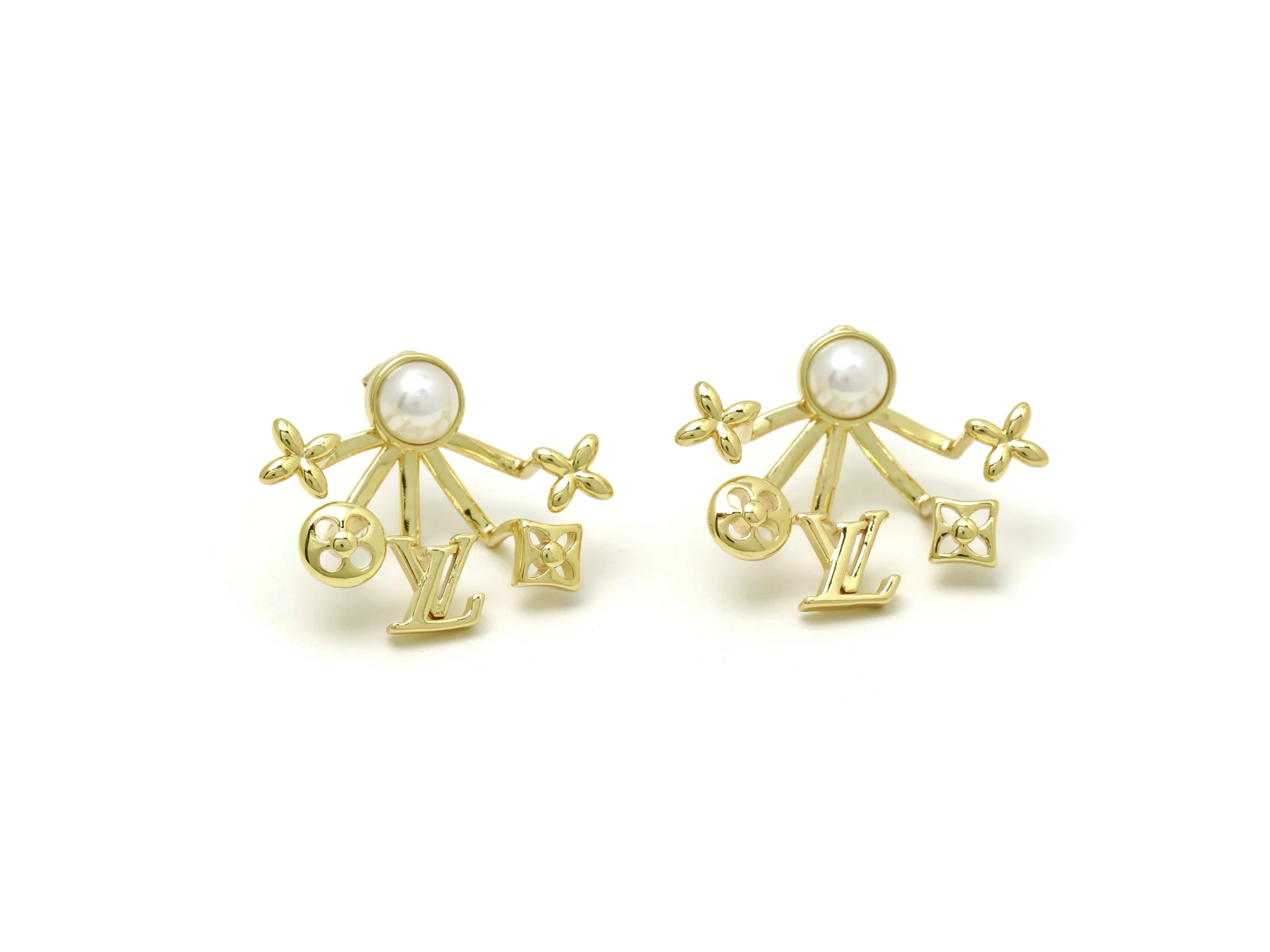 Flowergram Pearl Stud Earrings D11517510