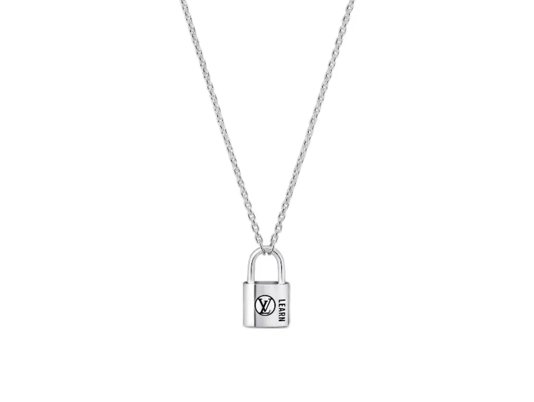 Silver Lockit Pendant Necklace (Sterling Silver) D51516756