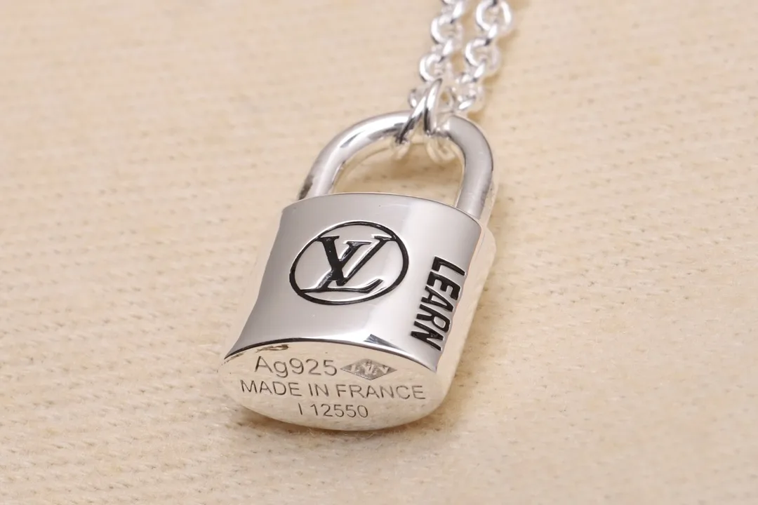 Silver Lockit Pendant Necklace (Sterling Silver) D51516756 — view 4