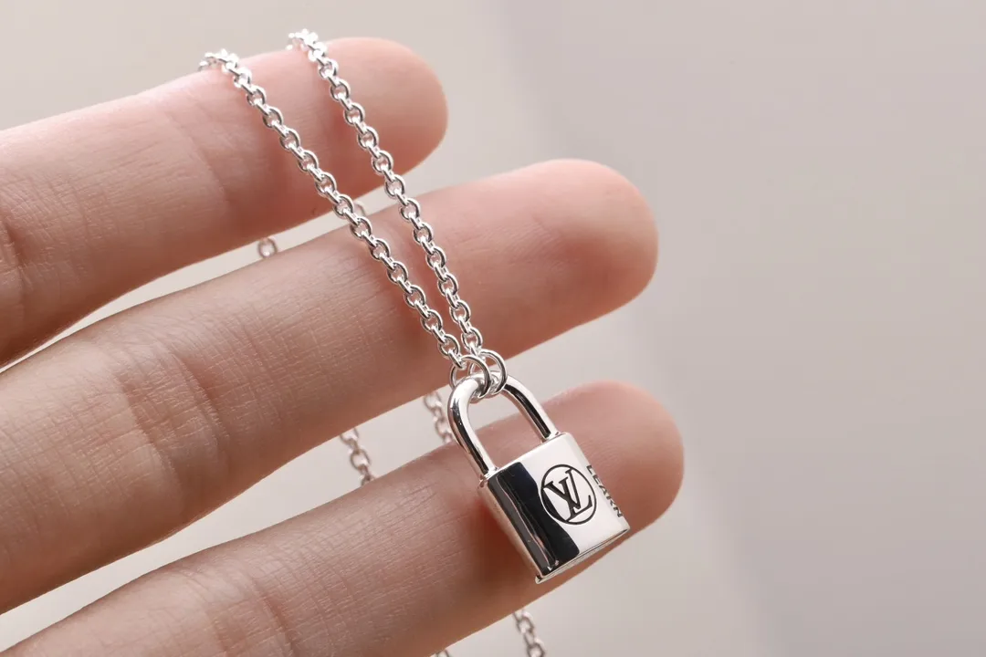Silver Lockit Pendant Necklace (Sterling Silver) D51516756 — view 7