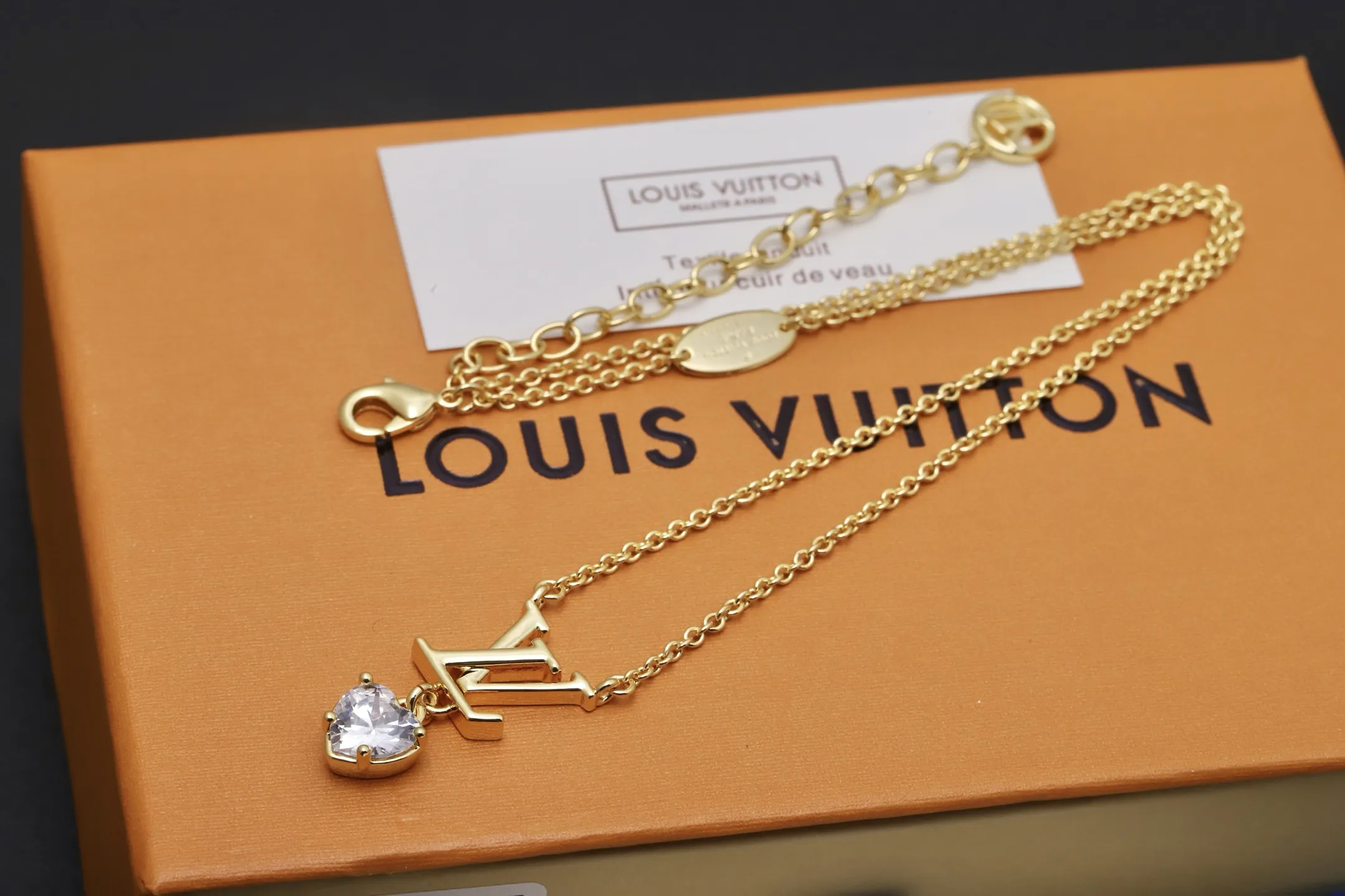 Flowergram Heart Pendant Necklace D14017631 — view 3