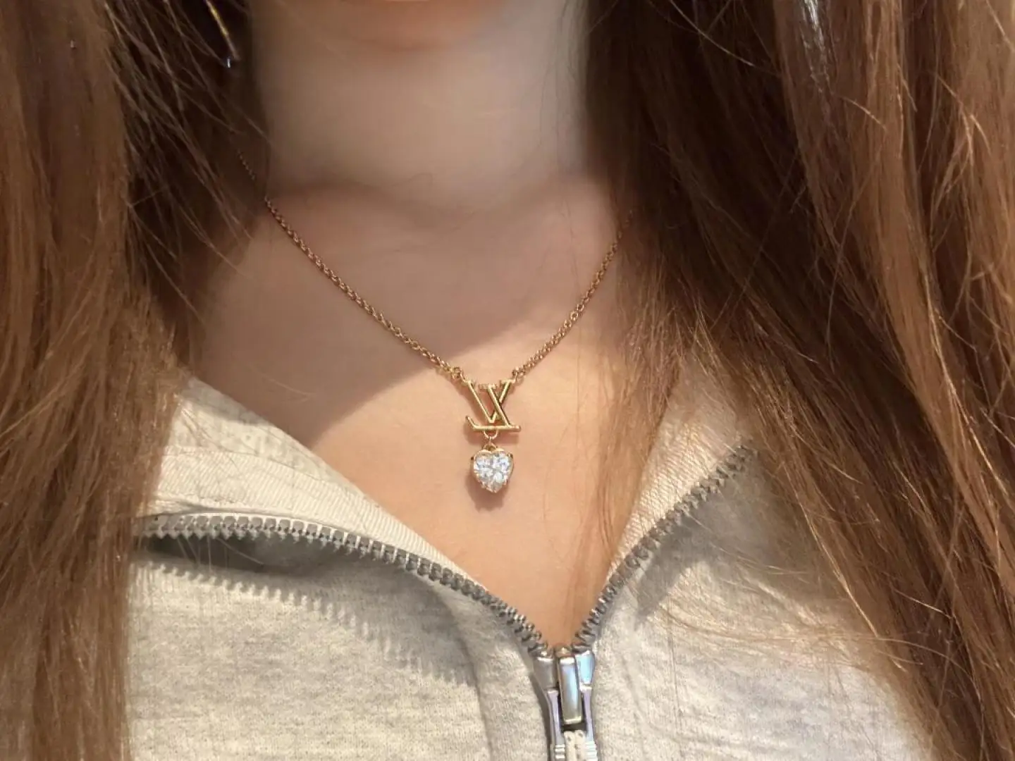 Flowergram Heart Pendant Necklace D14017631 — view 9