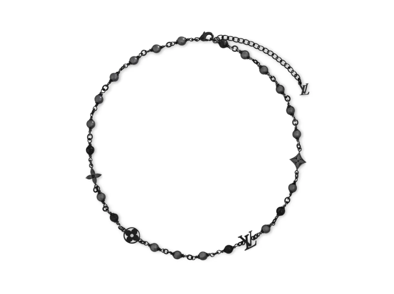LV Pearls Monogram Necklace D15017650