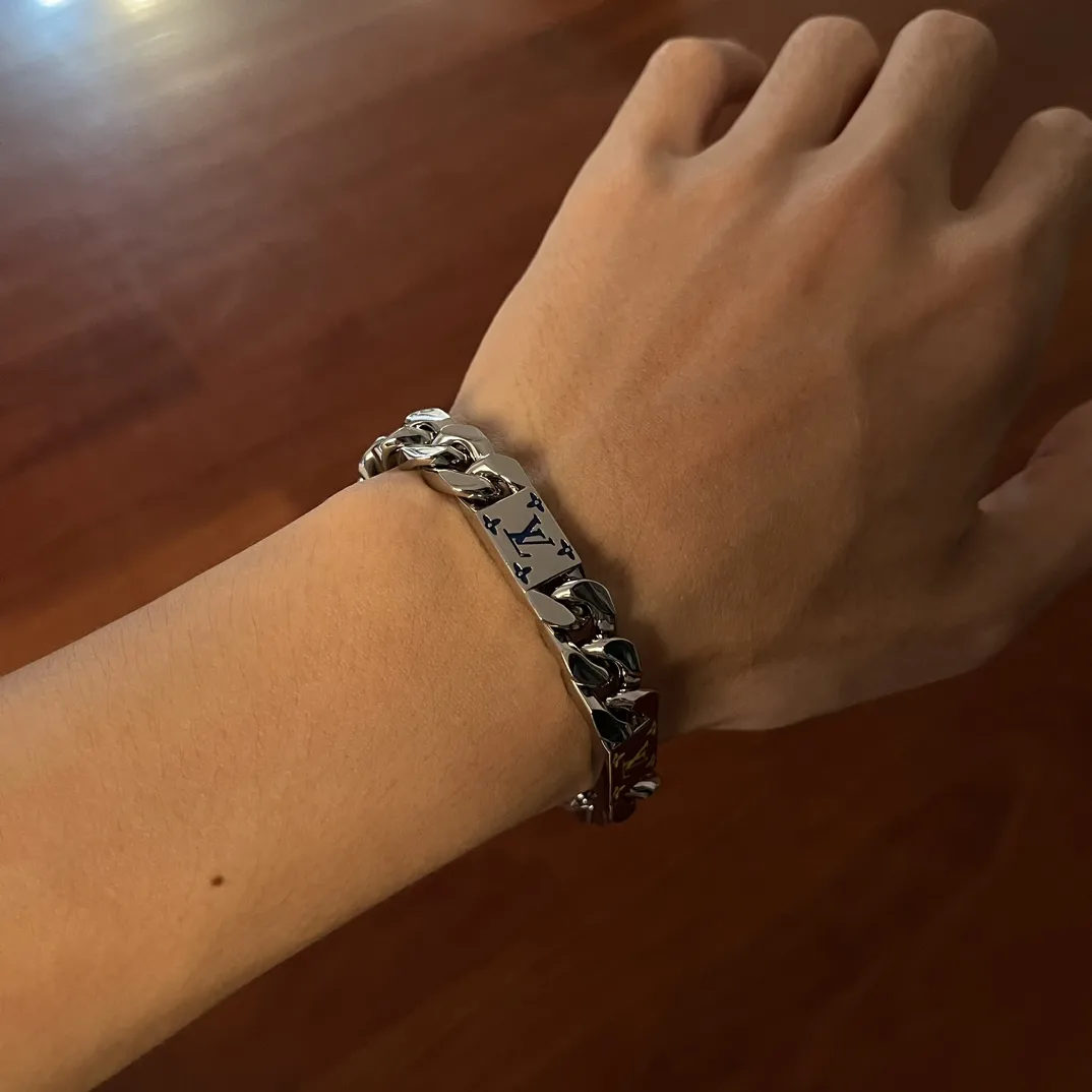 Mosaic Monogram Enamel Chain Bracelet D12017450 — view 8