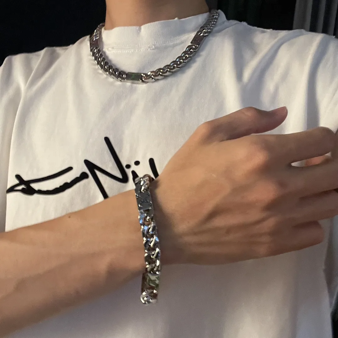 Mosaic Monogram Enamel Chain Bracelet D12017450 — view 9