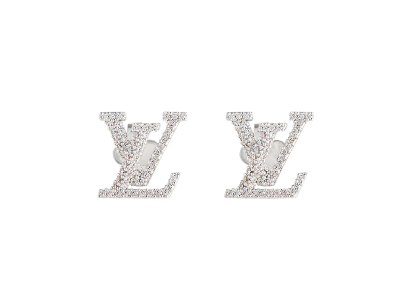 Crystal-Embellished Logo Stud Earrings D11517639