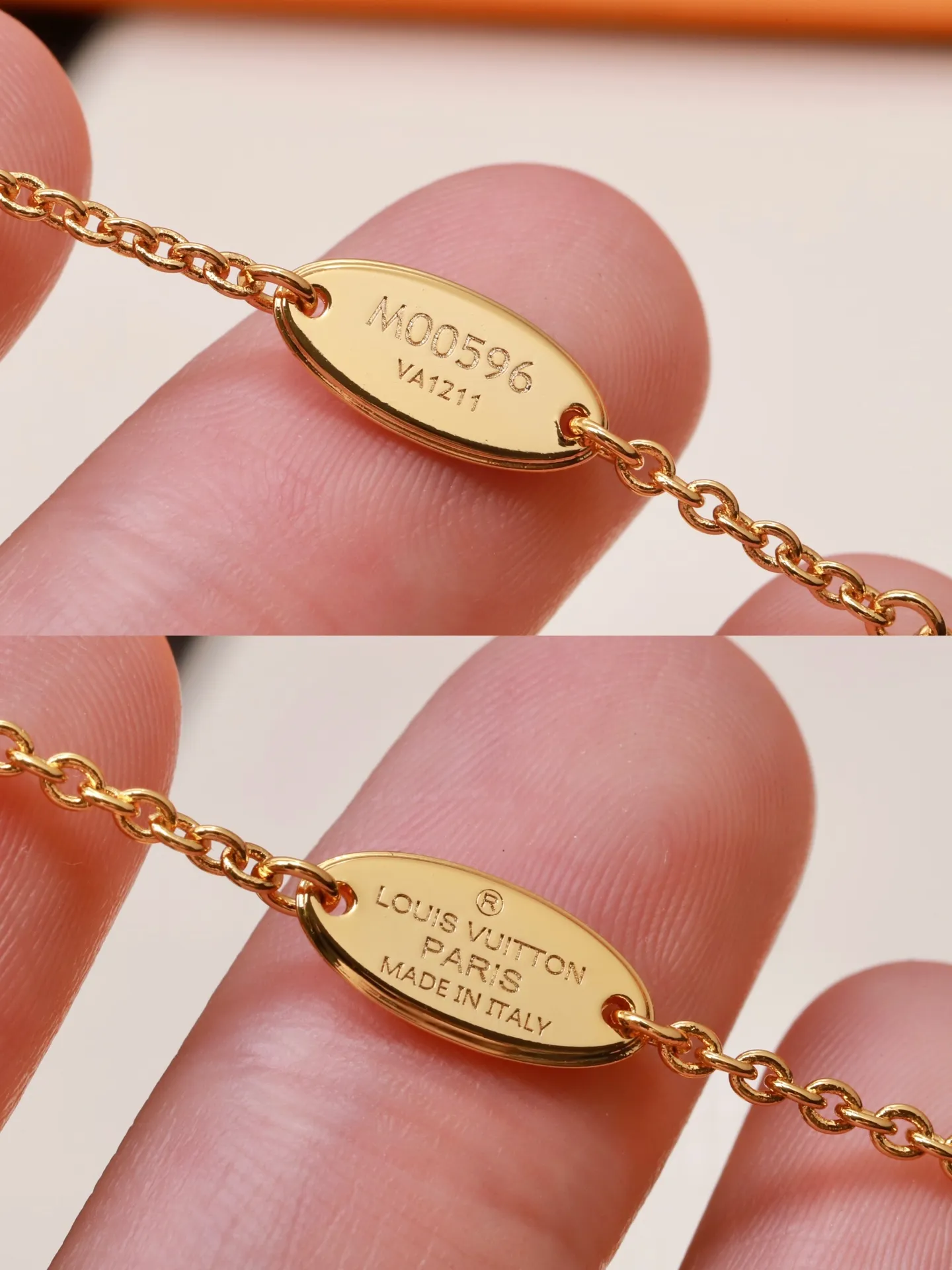 LV Iconic Enamel Pendant Necklace D13017228 — view 7