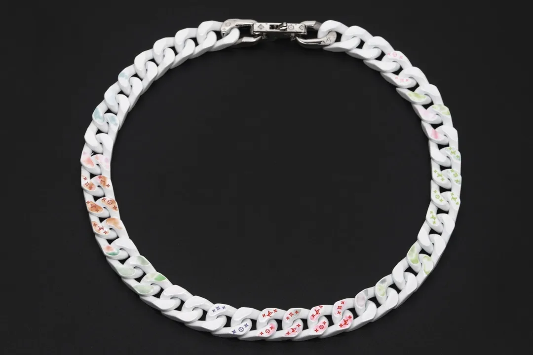 Monogram Clouds Cuban Chain Necklace D21016745
