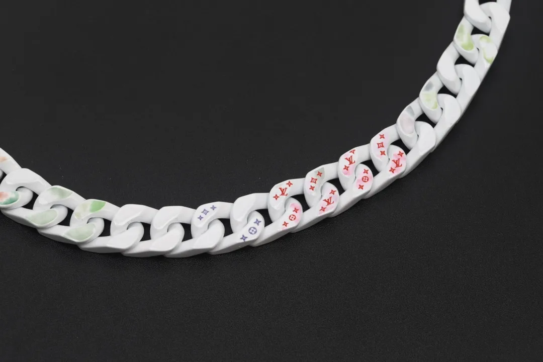 Monogram Clouds Cuban Chain Necklace D21016745 — view 3