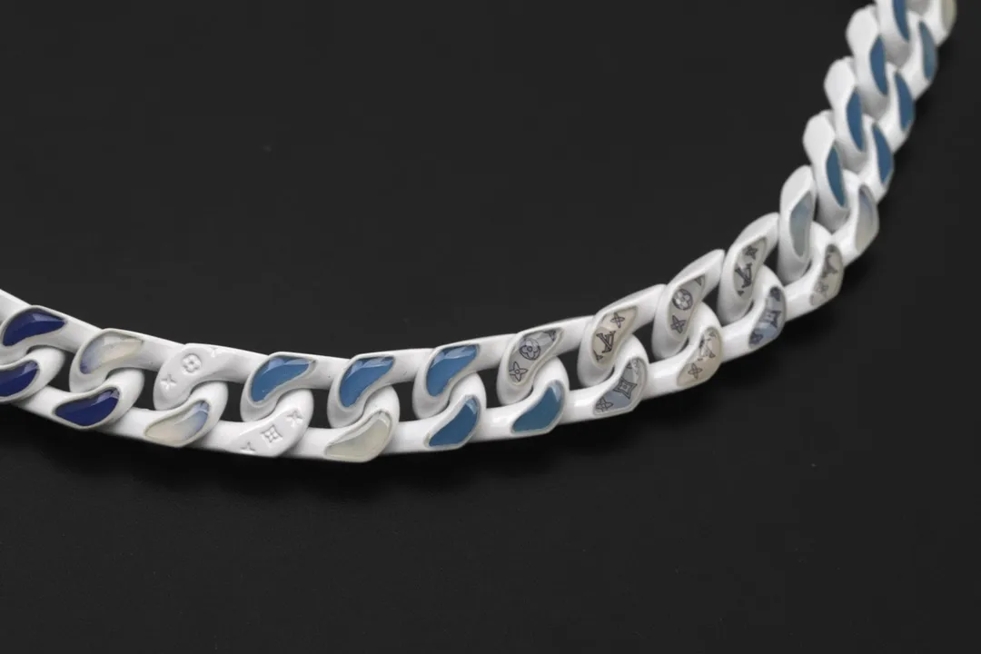 Monogram Clouds Cuban Chain Necklace D21016744 — view 4
