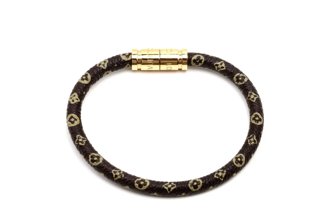 Monogram Canvas Magnetic Cord Bracelet D10016558 — view 2