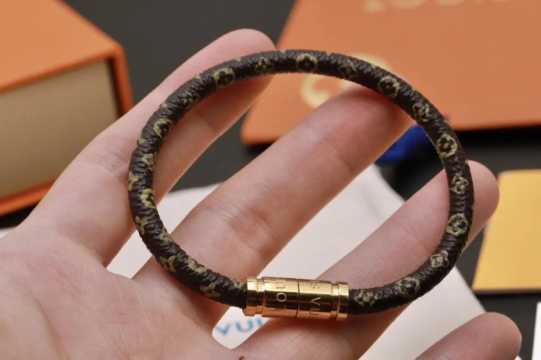 Monogram Canvas Magnetic Cord Bracelet D10016558 — view 3