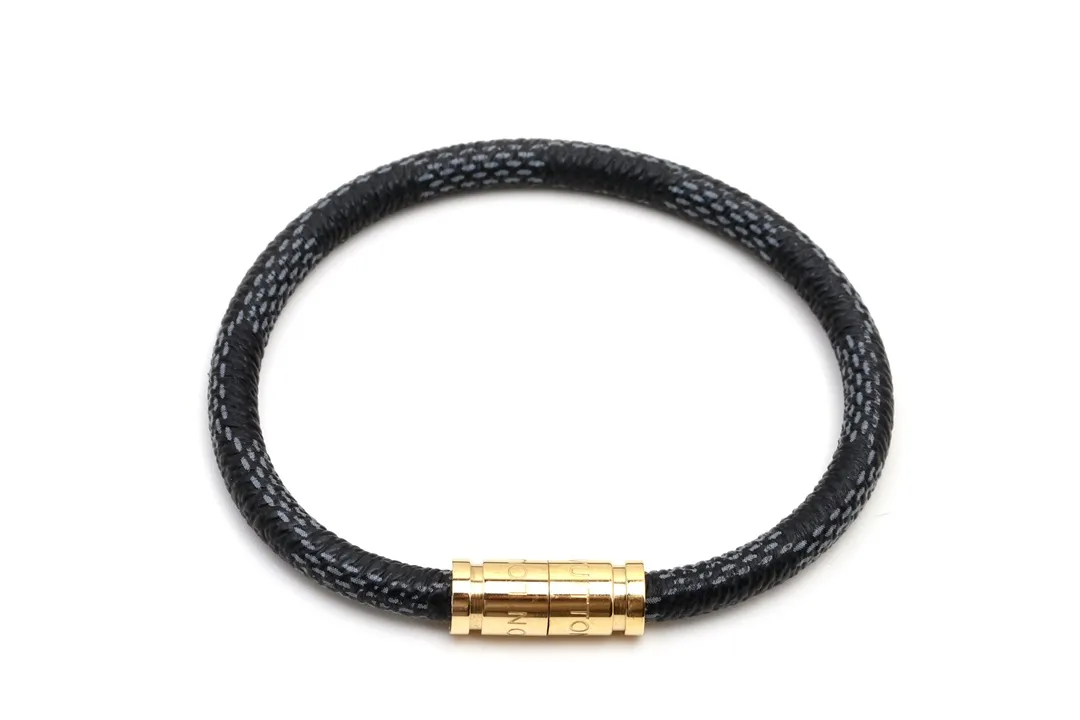 Monogram Eclipse Leather Magnetic Bracelet D10016560 — view 2