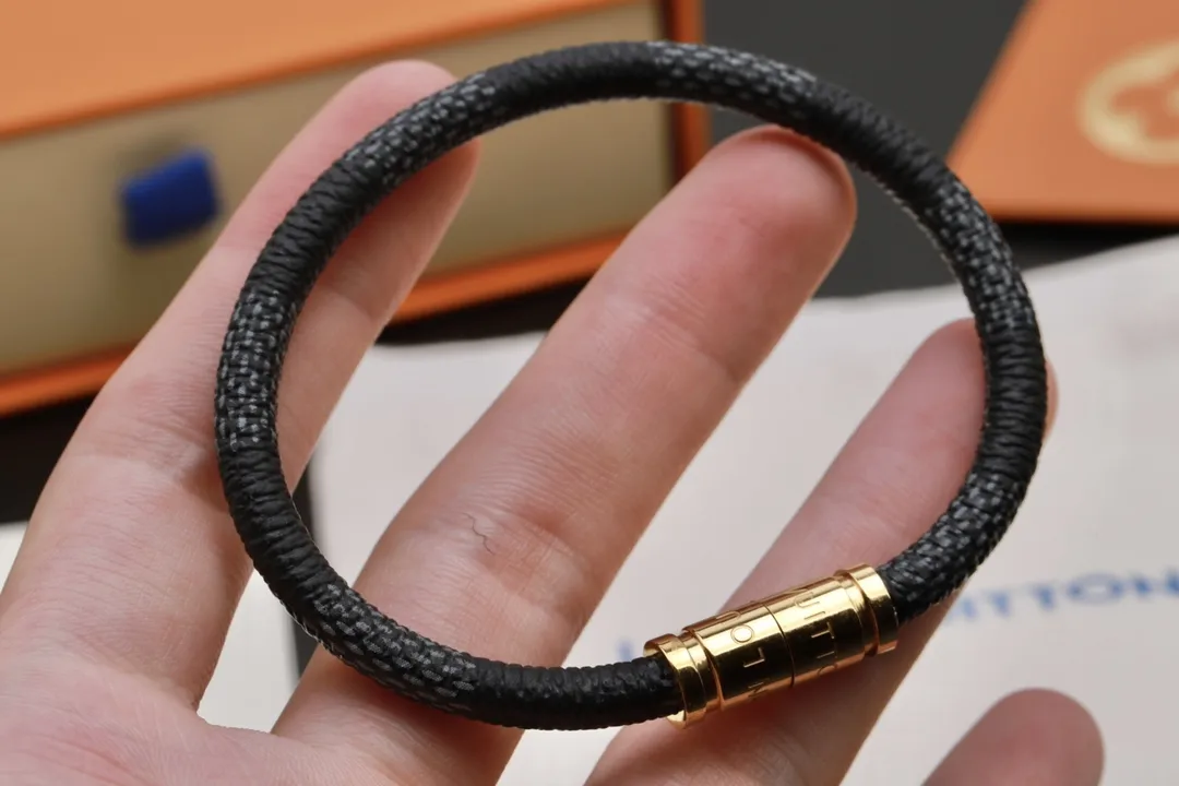 Monogram Eclipse Leather Magnetic Bracelet D10016560 — view 3