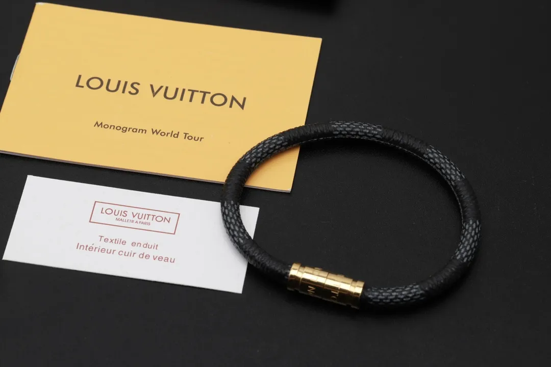 Monogram Eclipse Leather Magnetic Bracelet D10016560 — view 4