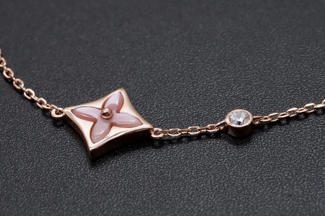 Color Blossom Star Bracelet with Pink Mother-of-Pearl D10517579 — view 7