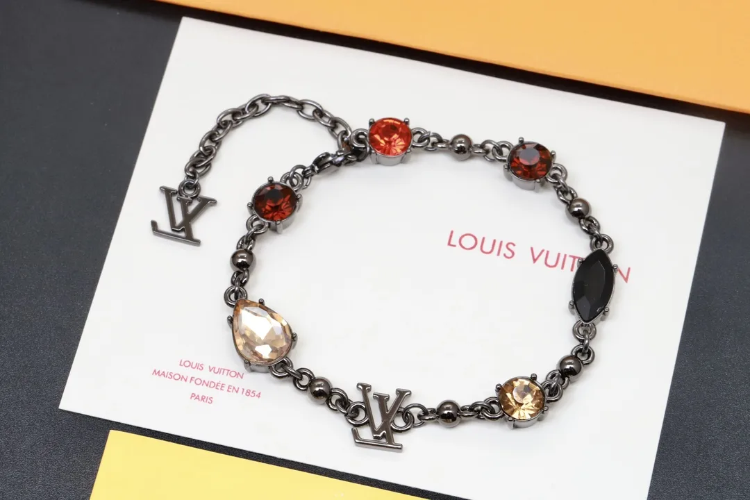 LV Light Crystal Embellished Bracelet D13017583 — view 2