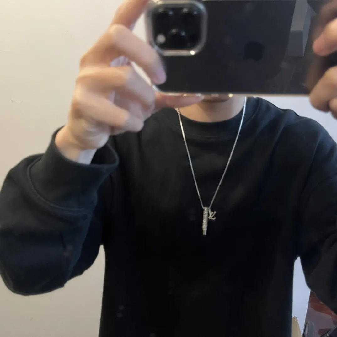 Crystal-Embellished Whistle Pendant Necklace D12517230 — view 8