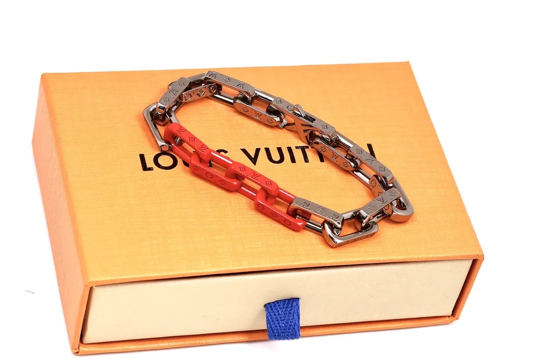 Monogram Engraved Chain Bracelet (Titanium Steel) D11017407 — view 5