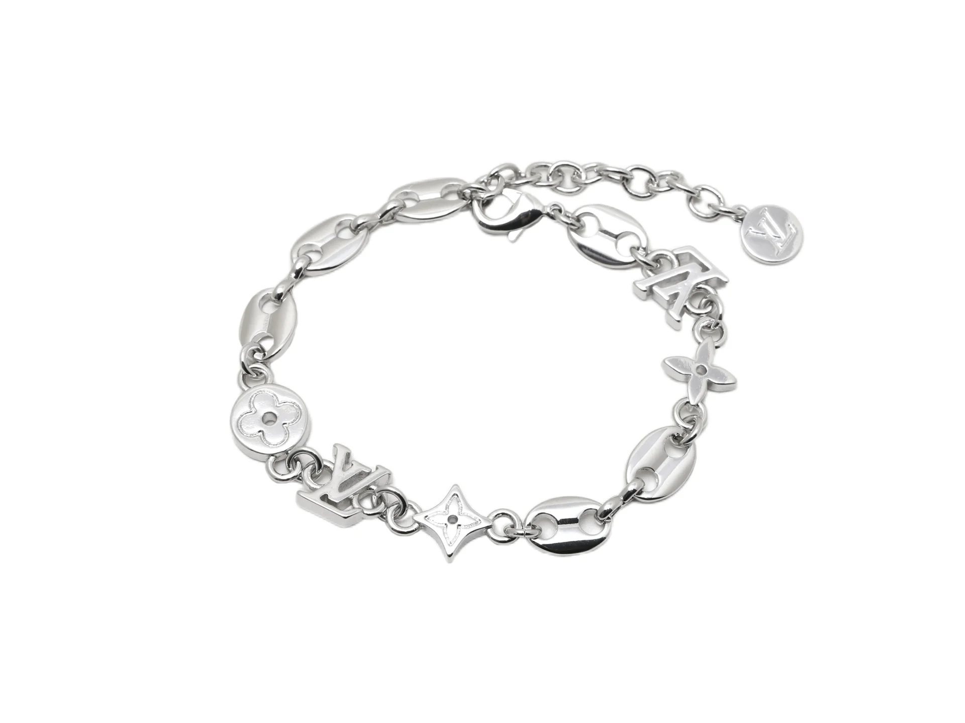 LV Sailor Monogram Charm Bracelet (Brass) D12517515