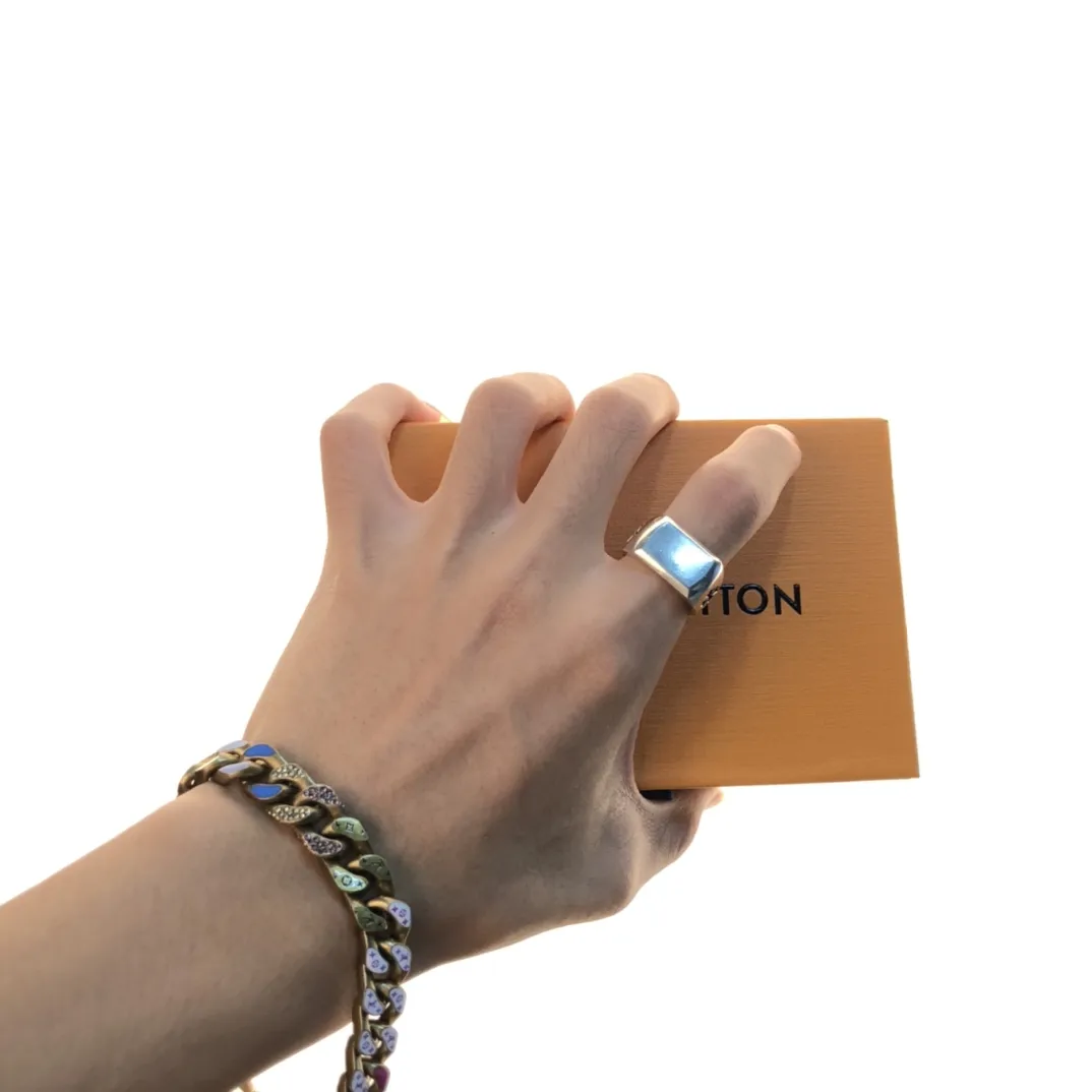 Monogram Cuban Chain Bracelet (Titanium Steel) D16017571 — view 8