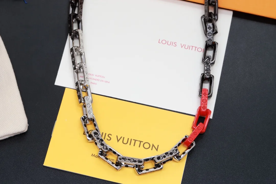 LV x Yayoi Kusama Monogram Chain Necklace D17017456 — view 5