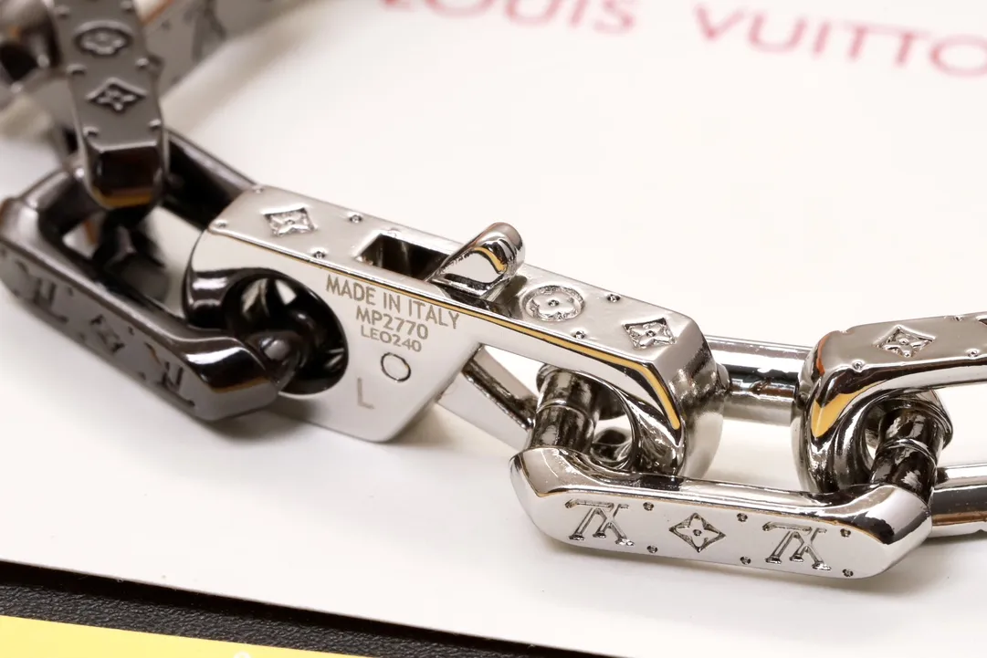 Monogram Chain Bracelet with Crystals D12017582 — view 5