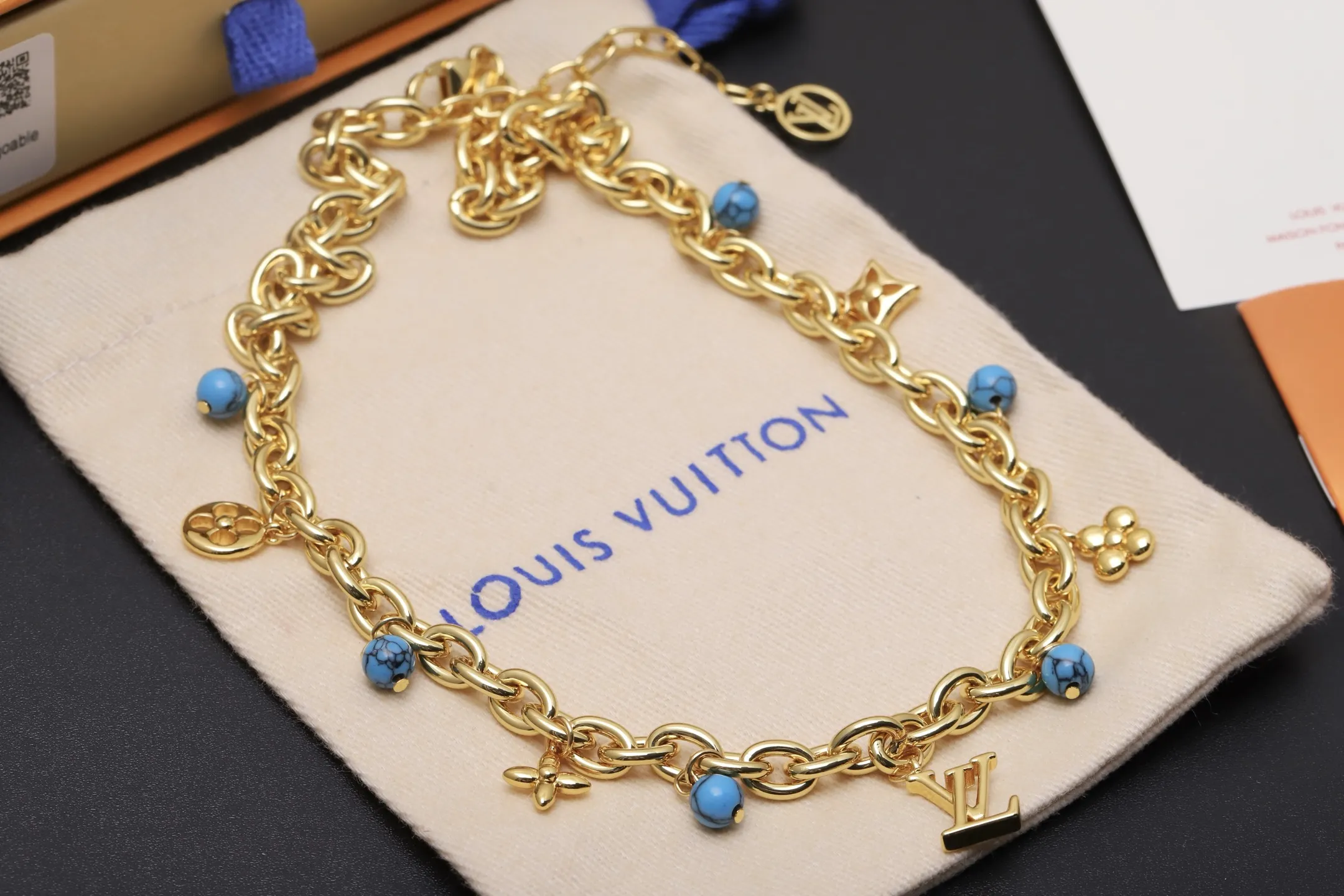 My LV Pearl Charm Necklace D16017511 — view 3