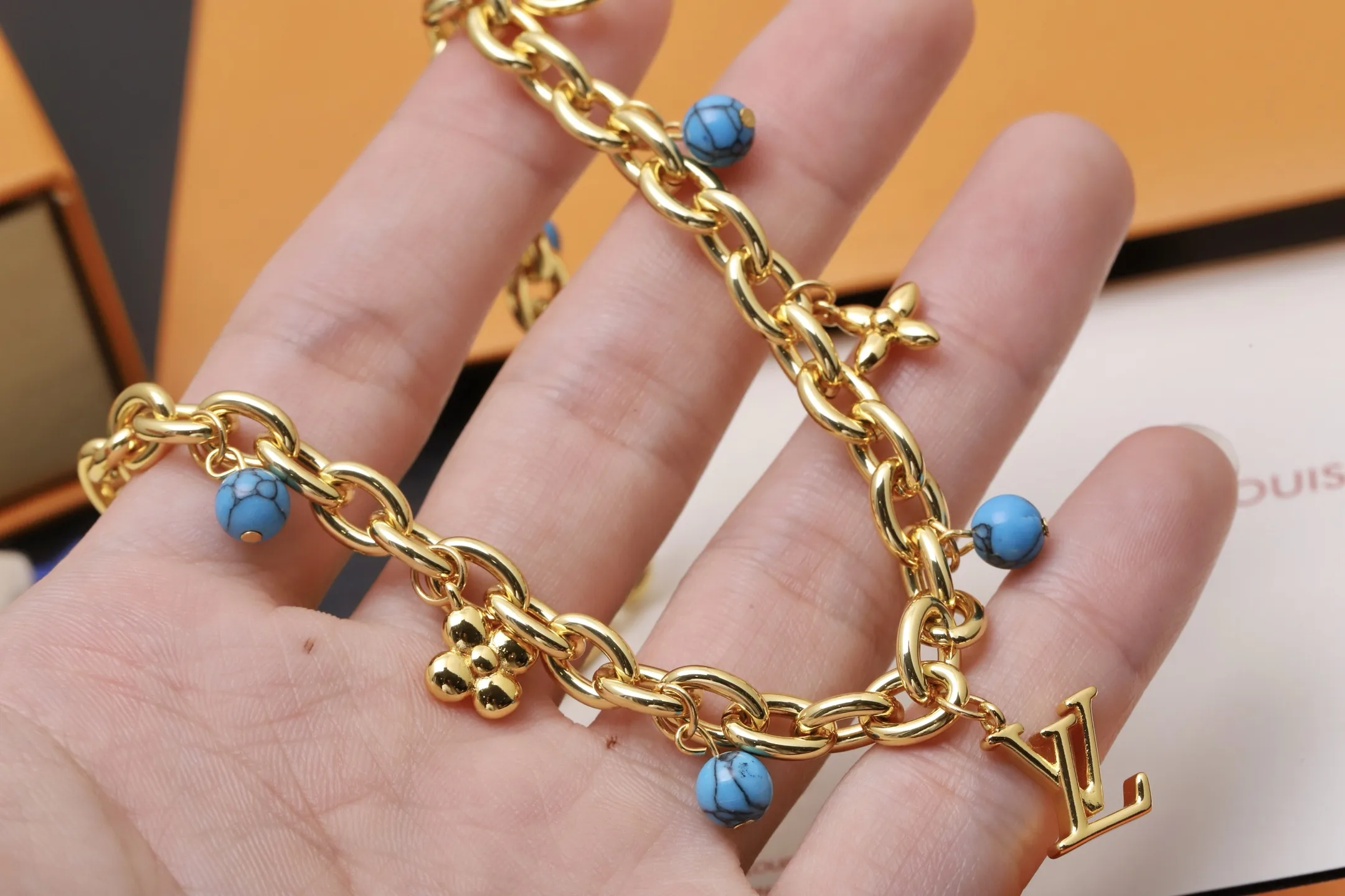 My LV Pearl Charm Necklace D16017511 — view 4