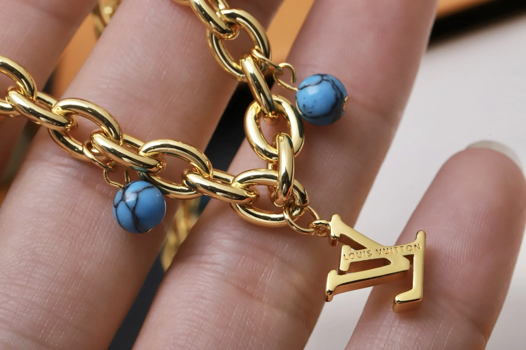 My LV Pearl Charm Necklace D16017511 — view 5